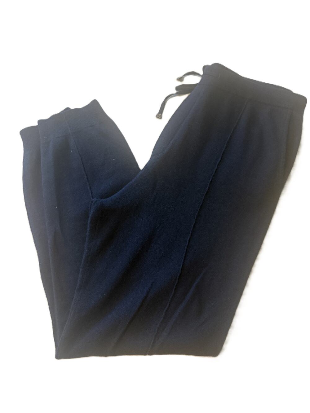 TSE For Neiman Marcus Navy Cashmere Knit Joggers Sweatpants Men's XL